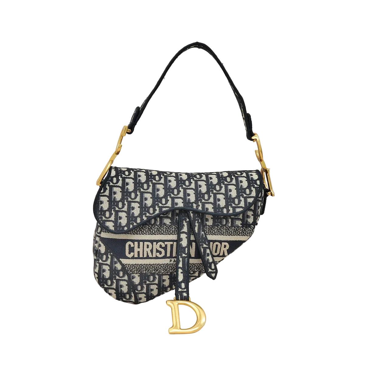 Sac Dior Saddle à bandoulière jacquard