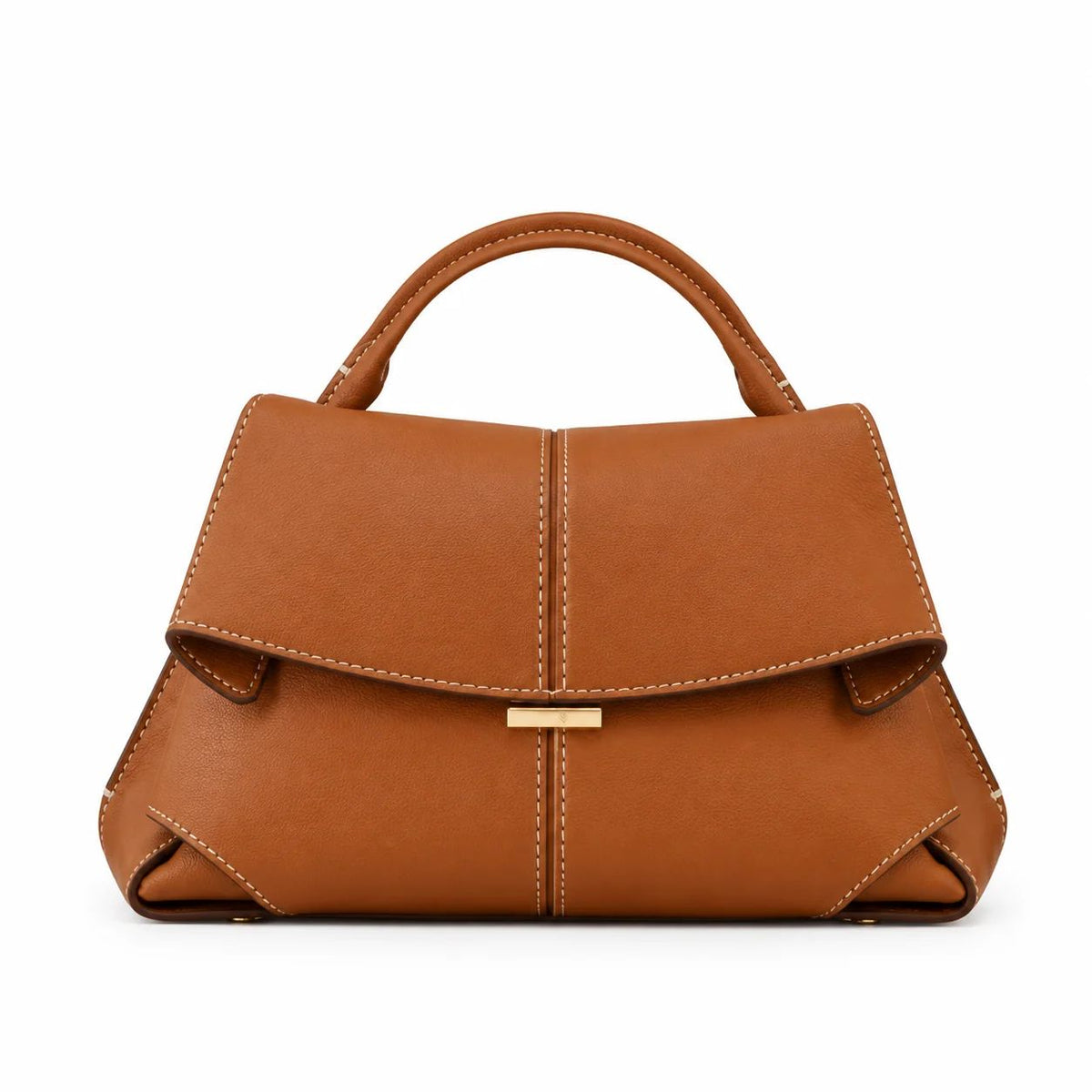 Polène Mokki – Leather Shoulder Bag