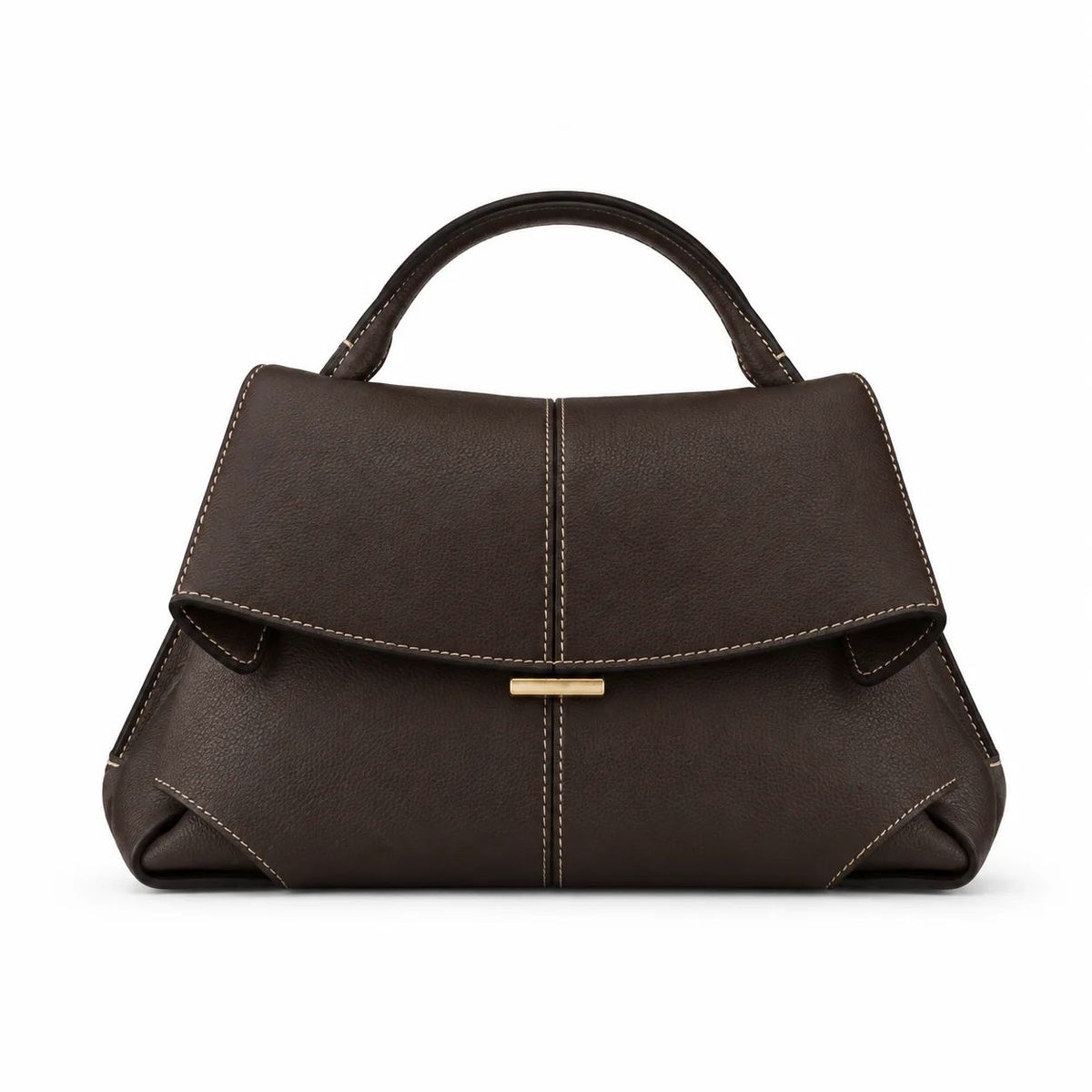 Polène Mokki – Leather Shoulder Bag