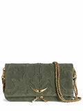 Zadig & Voltaire Rock Western Suede Clutch
