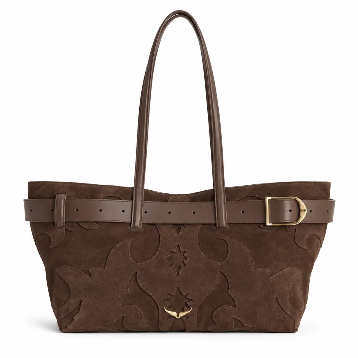 Zadig & Voltaire Jane Shopper Suede Bag