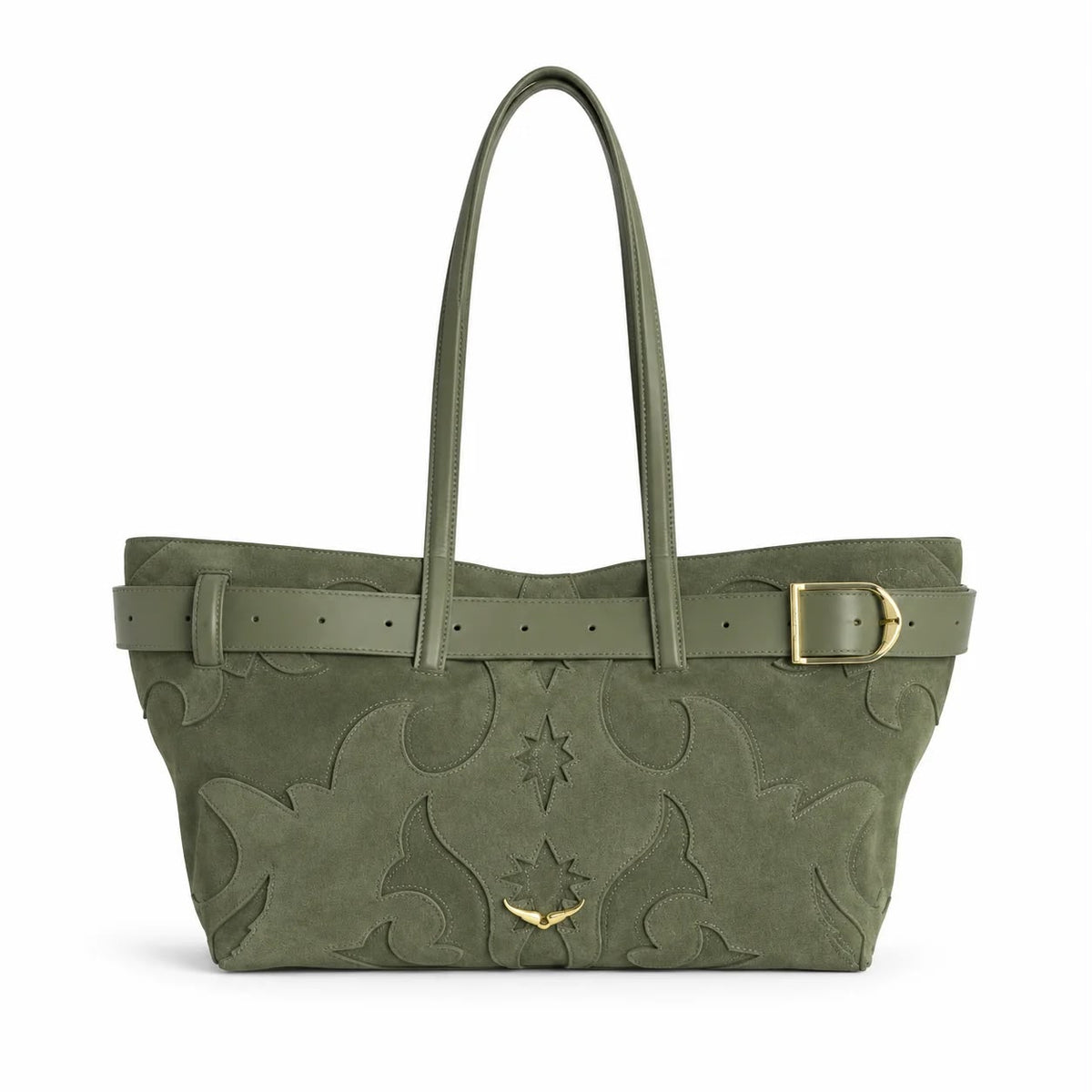 Zadig & Voltaire Jane Shopper Suede Bag