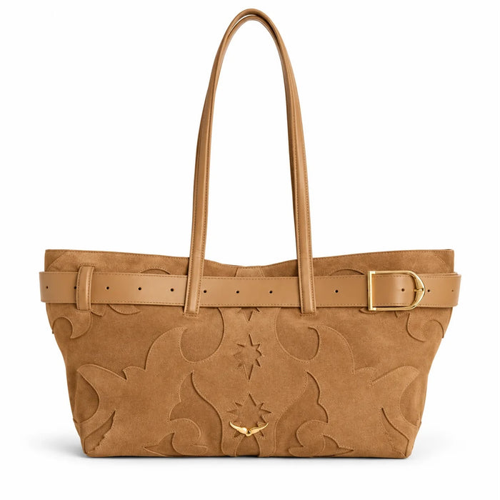 Zadig & Voltaire Jane Shopper Suede Bag